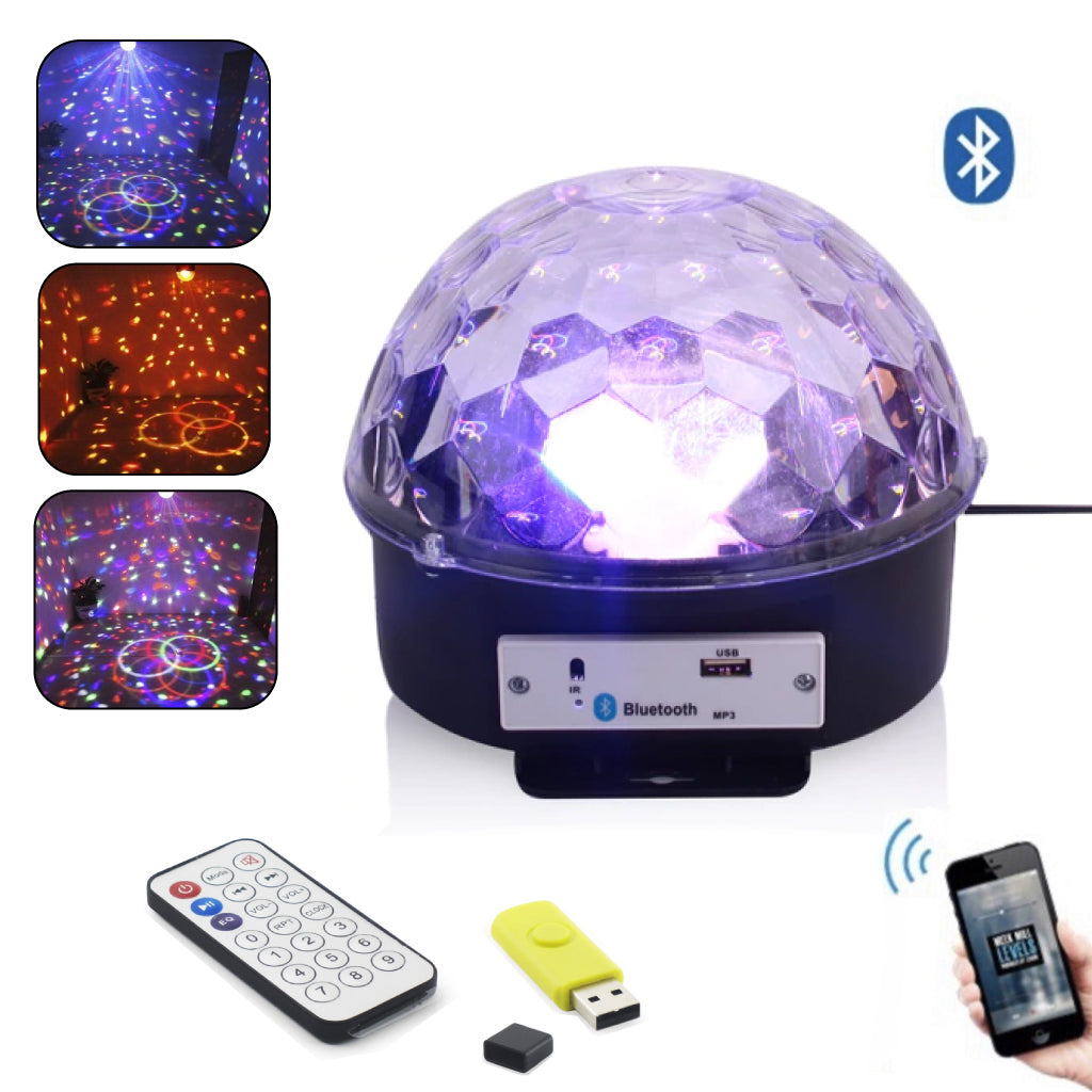 Boule Disco LED â Effets Lumineux Premium