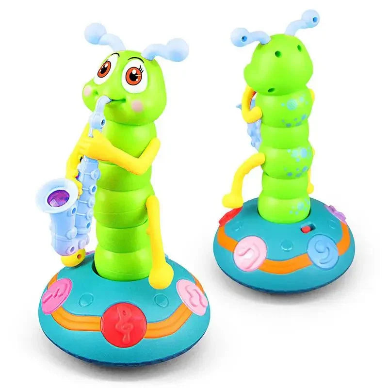 Chenille Dansante Musicale™ – Jouet d’Éveil Interactif