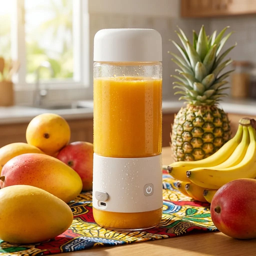 Blender Portable Rechargeable USB — Smoothies & Jus en 30 Secondes