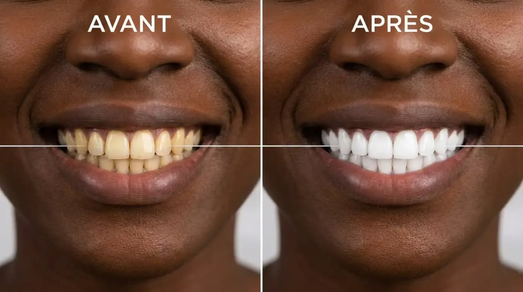 Avant / Après — résultat réel en 1 semaine