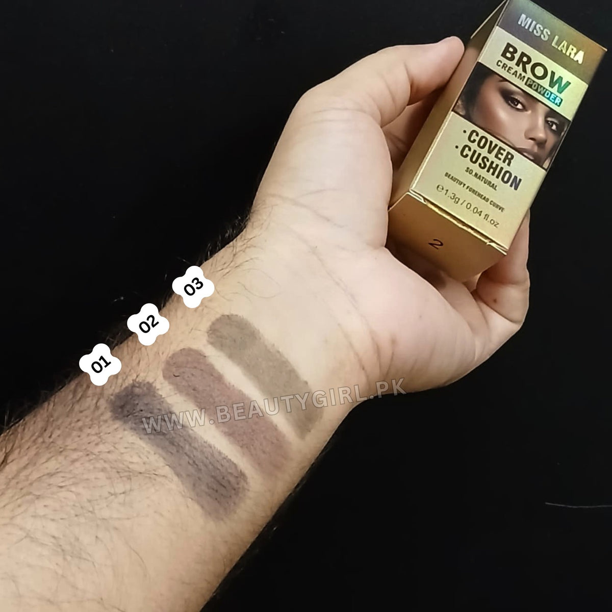 Nuancier des teintes sur la peau