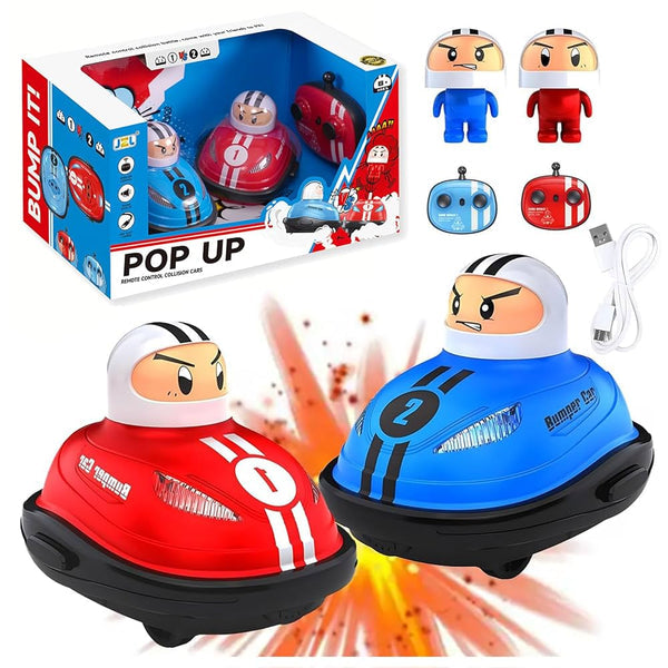 Voitures Tamponneuses RC 2 Joueurs – Duel Explosif !