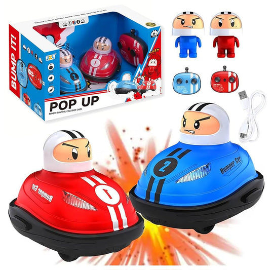 Voitures Tamponneuses RC 2 Joueurs – Duel Explosif !