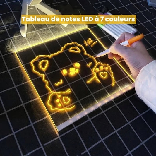 Tableau Lumineux LED Effaçable