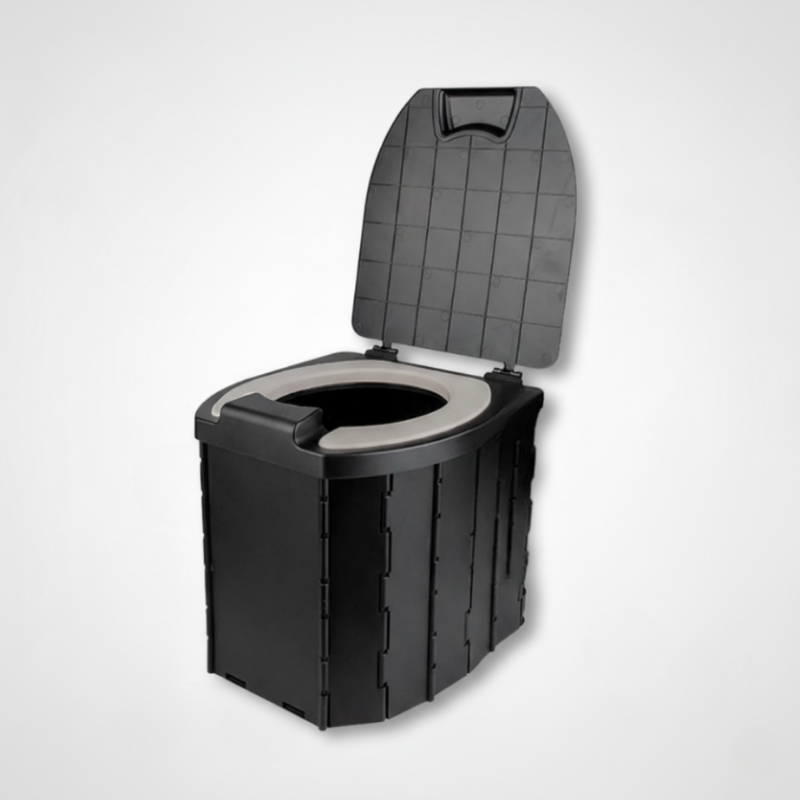 Toilettes Portables Pliables – Prêtes en 3 sec · 100kg
