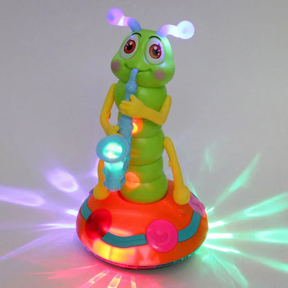 Chenille Dansante Musicale™ – Jouet d’Éveil Interactif