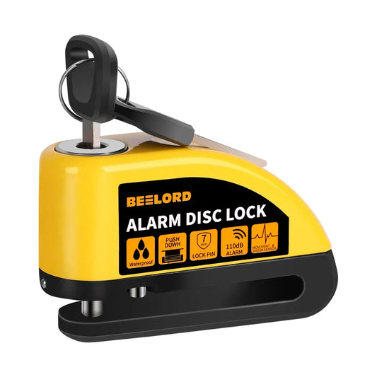 Antivol Moto Bloque Disque Alarme 110 dB