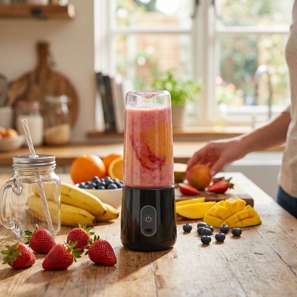 Smoothie préparé au blender