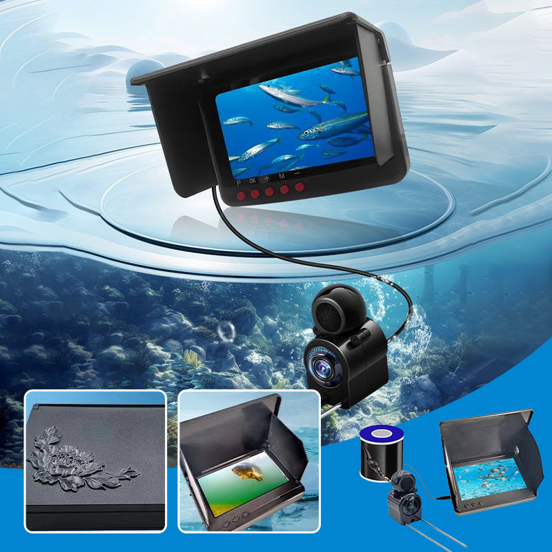 Caméra Sous-Marine HD 4,3" – Poissons en Direct 30m