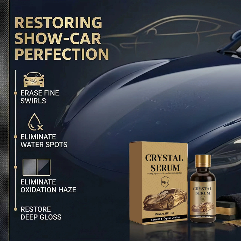 🚘Kit de revêtement céramique pour voiture - Crystal Serum