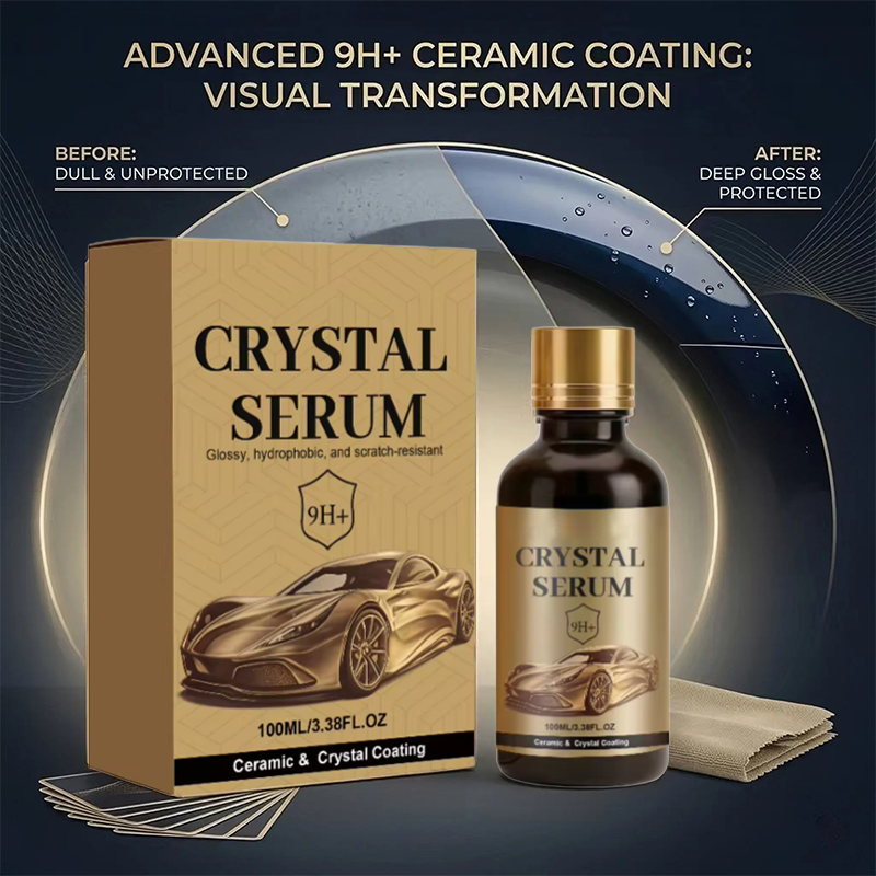🚘Kit de revêtement céramique pour voiture - Crystal Serum