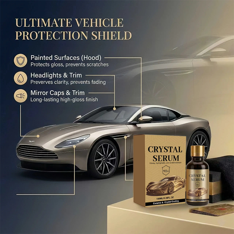 🚘Kit de revêtement céramique pour voiture - Crystal Serum