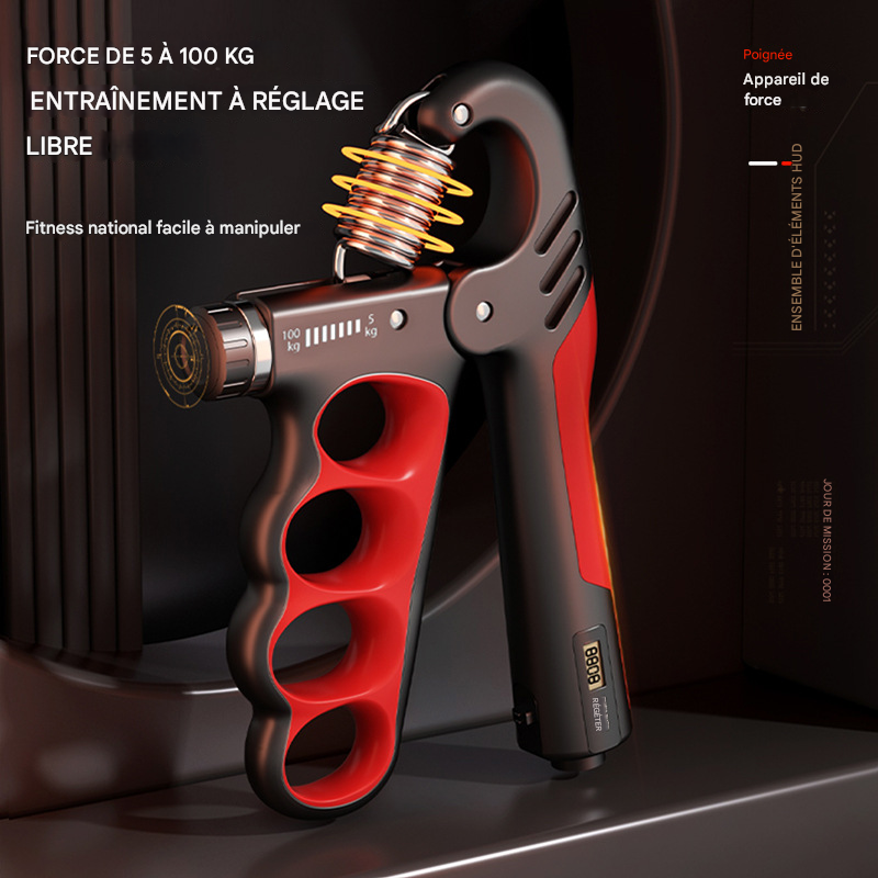 Renforceur de Main Réglable 10 à 60 kg